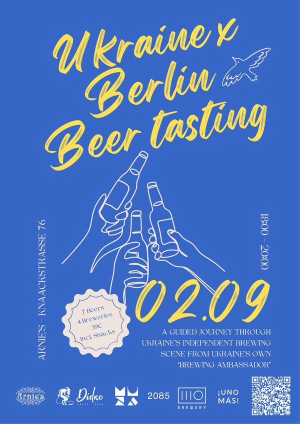 Guided Ukrainian Craft Beer Tasting