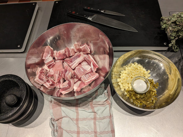 Wurst machen mit dem Sausage Man Team + BBQ @Straßenbräu Brauerei